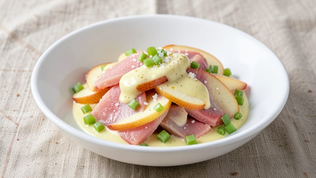 Tuna and Apple Salad Recipe: Crunchy Celery and Tart Apple Refreshment