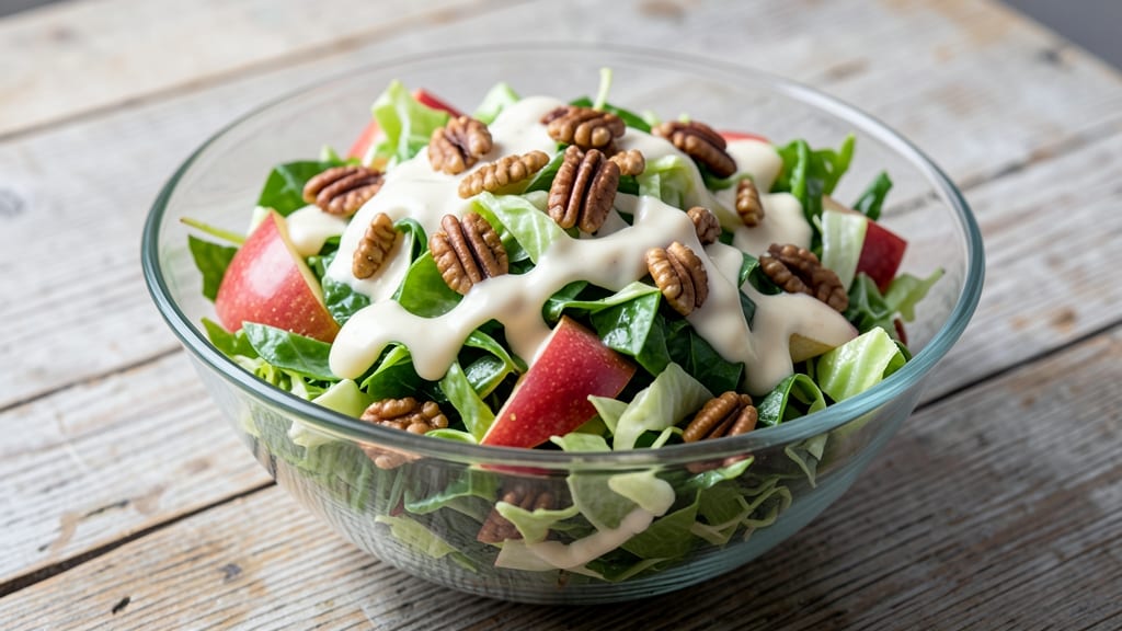 Apple Pecan Coleslaw Recipe: Crunchy Sweet Tart Bites with Buttery Pecan Crunch