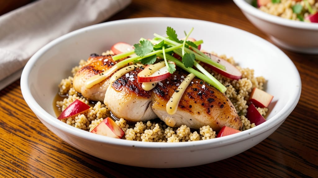 Applebee's Chicken Apple Quinoa Recipe: Crispy Celery Bites With Sweet-Tart Apple Glaze