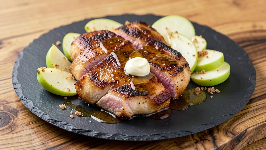 Pork Chop Apple Instant Pot Recipe: Sweet-Tangy Glaze That Caramelizes Skin