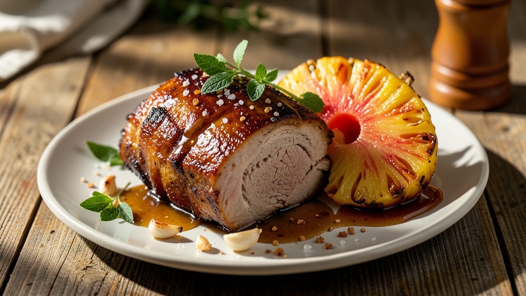 Pork Roast With Pineapple Slow Cooker Recipe: Sweet-Tangy Glaze That Melts Into Meat