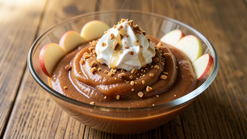 Caramel Toffee Apple Dip Recipe: Crispy Topping Meets Molten Sweetness