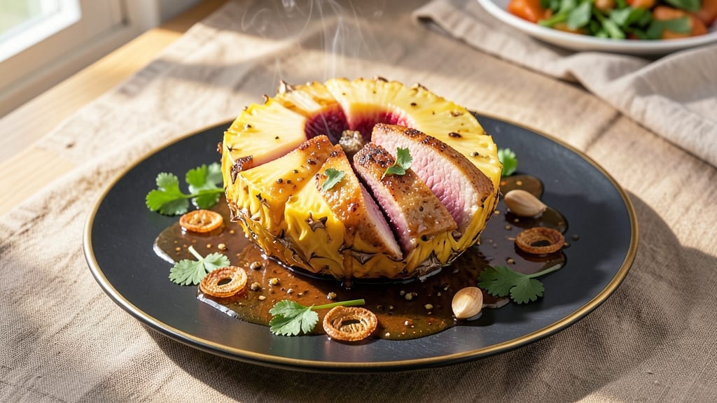 Pork Stuffed Pineapple Recipe: Tropical Sweetness Meets Savory Crisp