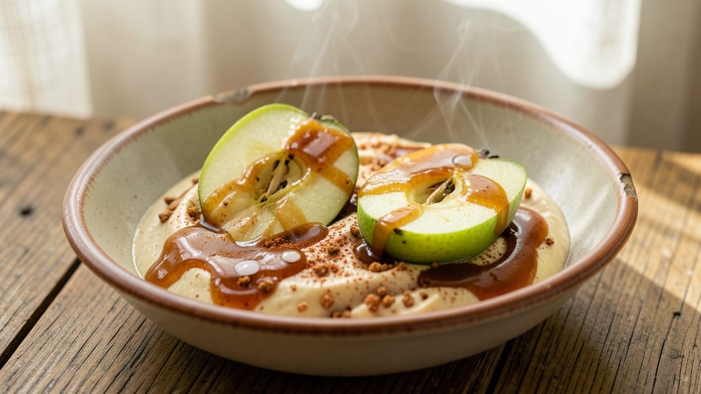 English Toffee Apple Dip Recipe: Crunchy Celery Sticks and Warm Spice Harmony