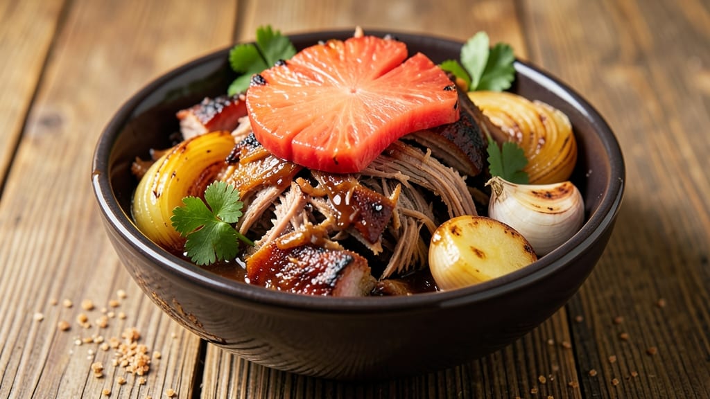 Pulled Slow Cooker Pork Recipe With Pineapple Juice: Tropical Sweetness That Sticks to Every Bite