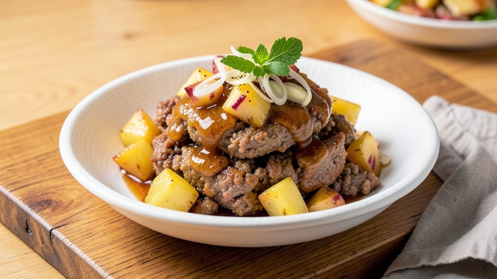 Ground Pork and Pineapple Recipe: Sweet-Tangy Stir-Fry with Crispy Edges