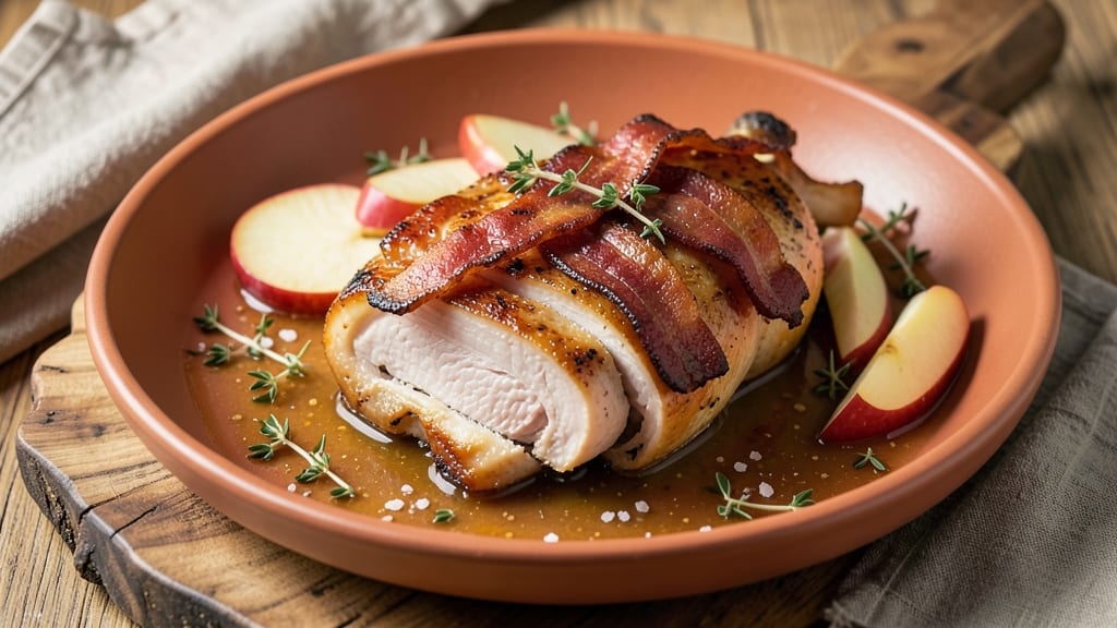 Chicken, Apple, and Bacon Recipe: Sweet-Savory Pan Harmony