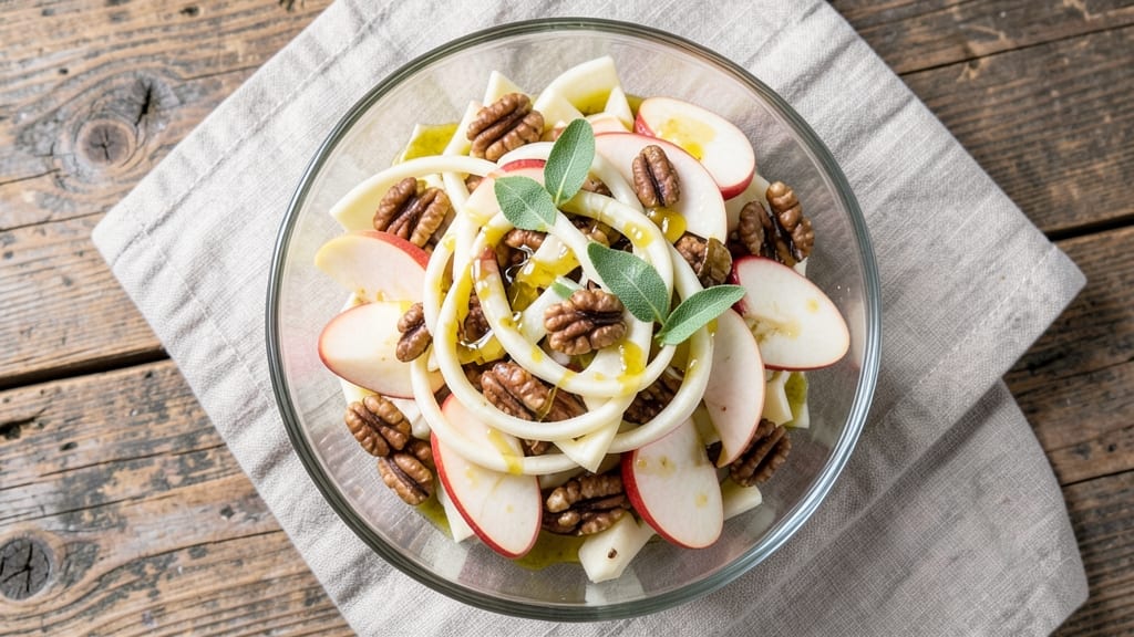 Kohlrabi Apple Salad Recipe: Crunchy Sweet Tart Bites With Zesty Vinaigrette