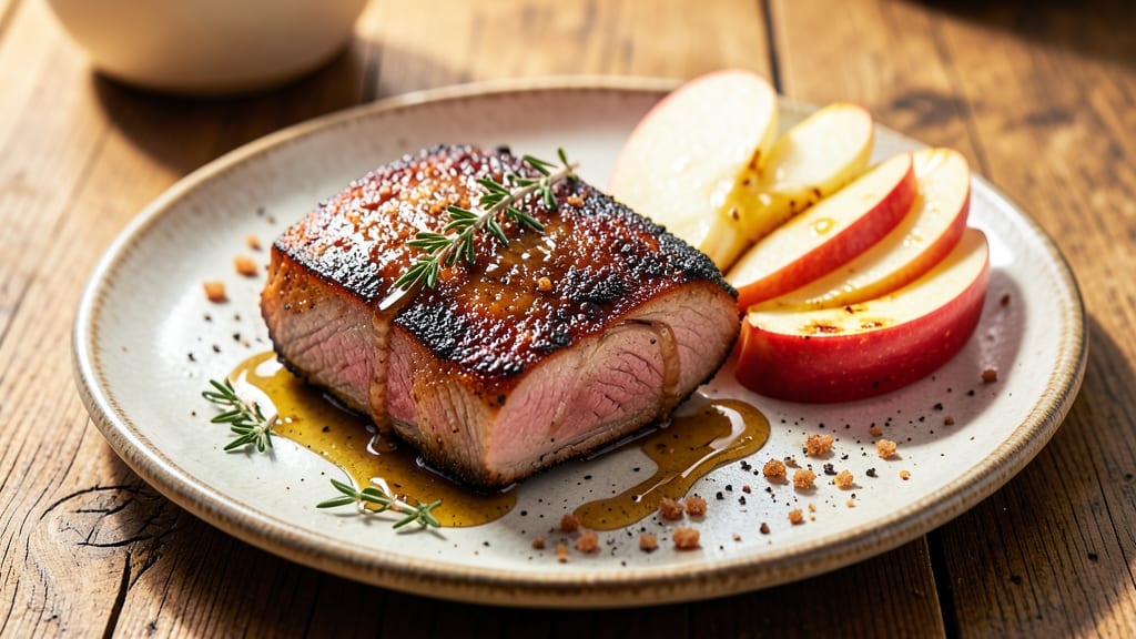 Pork Chops and Apples Oven Recipe: Caramelized Glaze Locks Flavor Into Juicy Meat