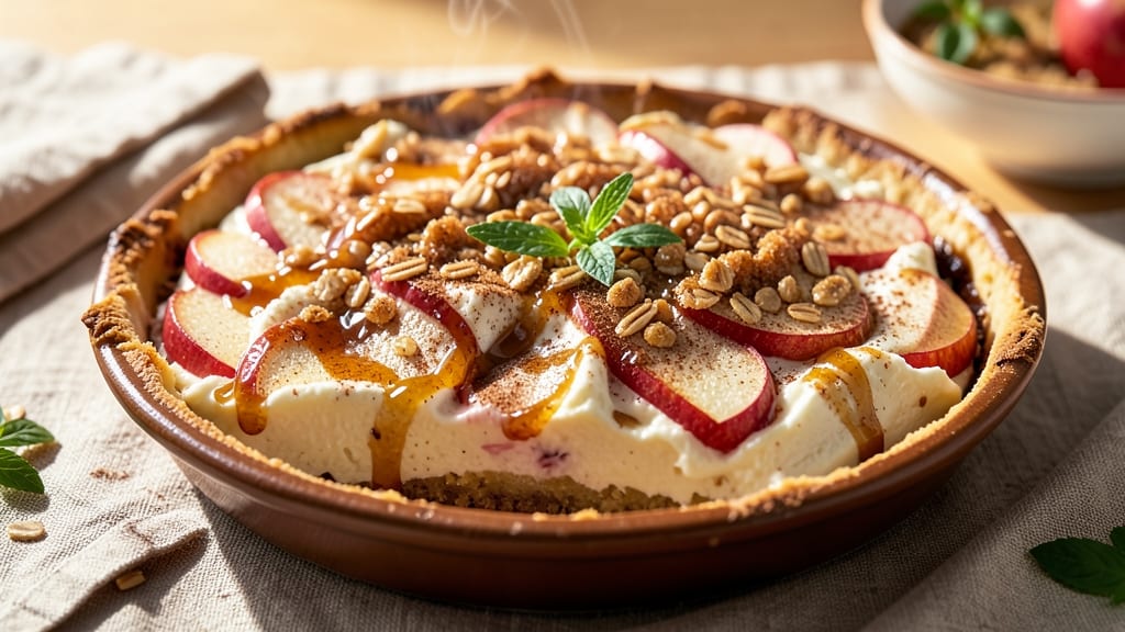 Apple Crisp Cheesecake Factory Recipe: Crunchy Streusel Crown Over Silky Vanilla Layers