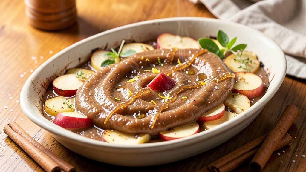 Apple Sauce Recipe Oven: Slow-Cooked Spice-Infused Thickness Without Peels