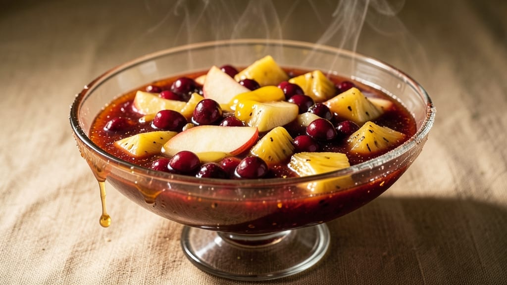 Cranberry Apple Pineapple Sauce Recipe: Tropical Tart Glaze for Roasts and Desserts