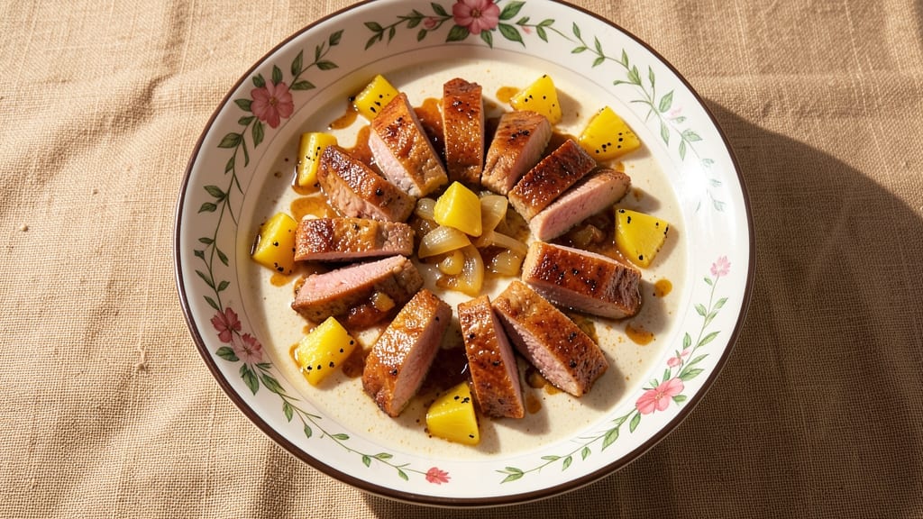 Pork And Pineapple Curry Recipe: Sweet-Spiced One-Pan Harmony