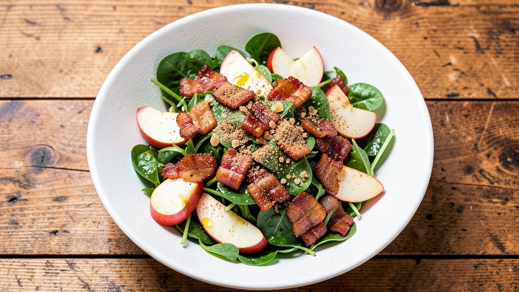 Apple Bacon Salad Recipe: Crispy Bacon Bites and Tart Apple Crunch
