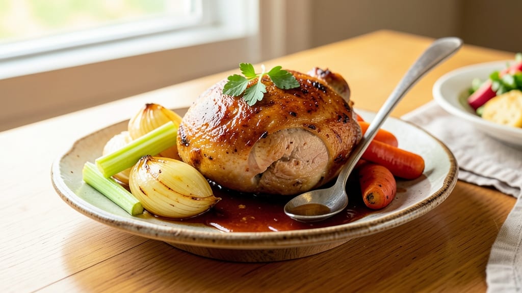 Turkey Recipe With Apple Juice: Sweet-Savory Braise That Caramelizes Celery Crunch