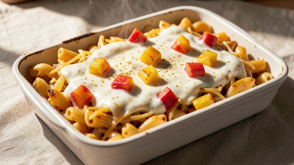Baked Macaroni with Pineapple Recipe: One-Pan Tropical Twist With Cheesy Crunch