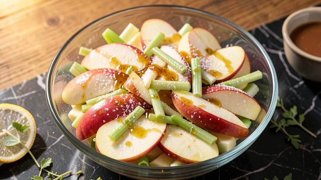 Ruby Tuesday Apple Salad Recipe: Crisp Celery and Sweet Apple Bite in 15 Minutes