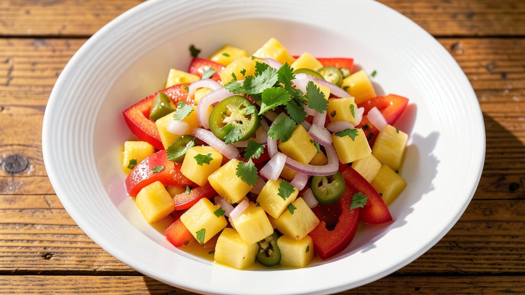 Sweet Pineapple Salsa Recipe: Tropical Crunch With No-Cook Ease