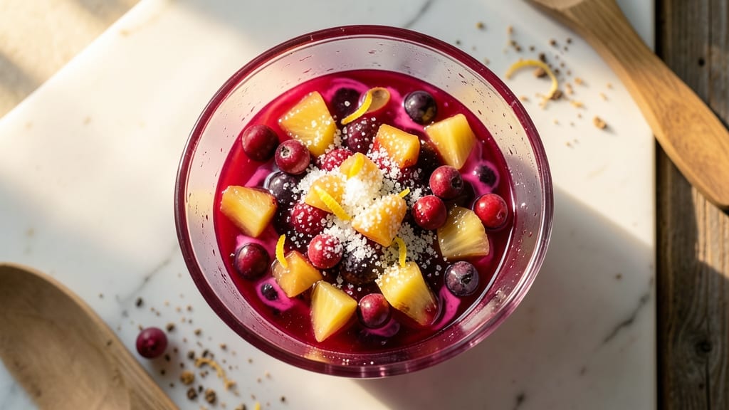 Cranberry Raspberry Pineapple Jello Salad Recipe: Vibrant Tri-Color Layers for Holiday Gatherings