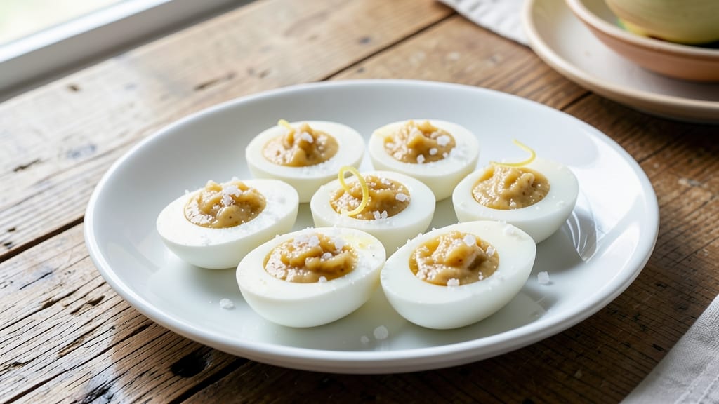 Deviled Eggs Recipe No Apple Cider Vinegar: Zesty Mustard and Lemon Brightness