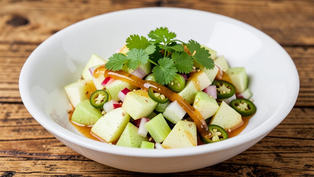 Honey Apple Salsa Recipe: Crunchy Celery and Sweet Tart Freshness