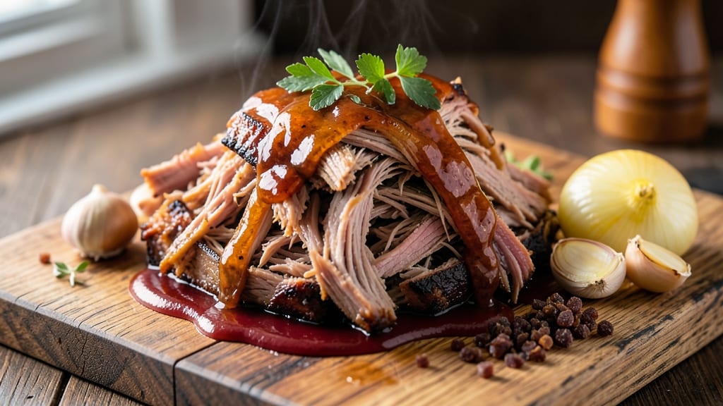 Crockpot Pulled Pork Recipe with Apple Cider Vinegar: Vinegar-Braised Tenderness That Falls Apart