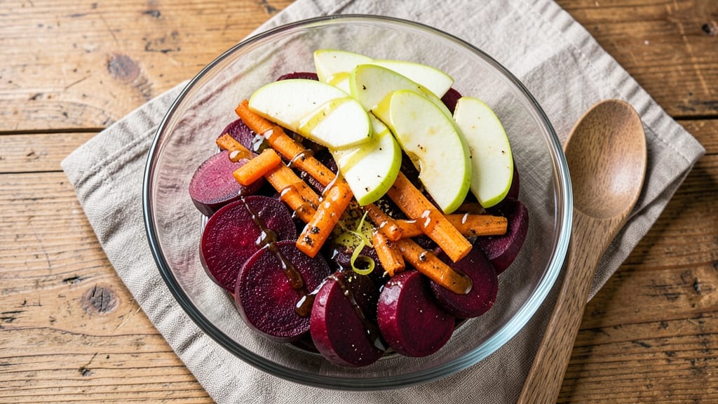 Beet Carrot Apple Salad Recipe: Crunchy Sweet Earthy Harmony in Minutes