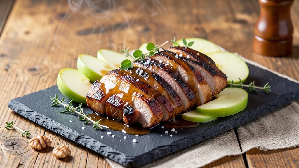 Apple Smoked Pork Loin Recipe: Smoky Apple Cider Glaze Locks in Juiciness