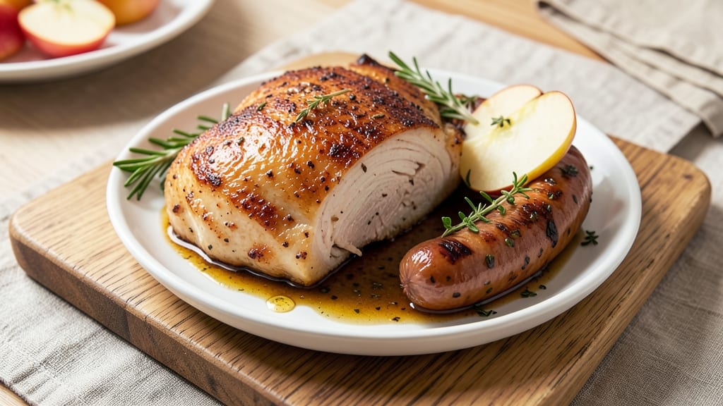 Whole30 Chicken, Apple, and Sausage Recipe: Herb-Crusted One-Pan Harmony