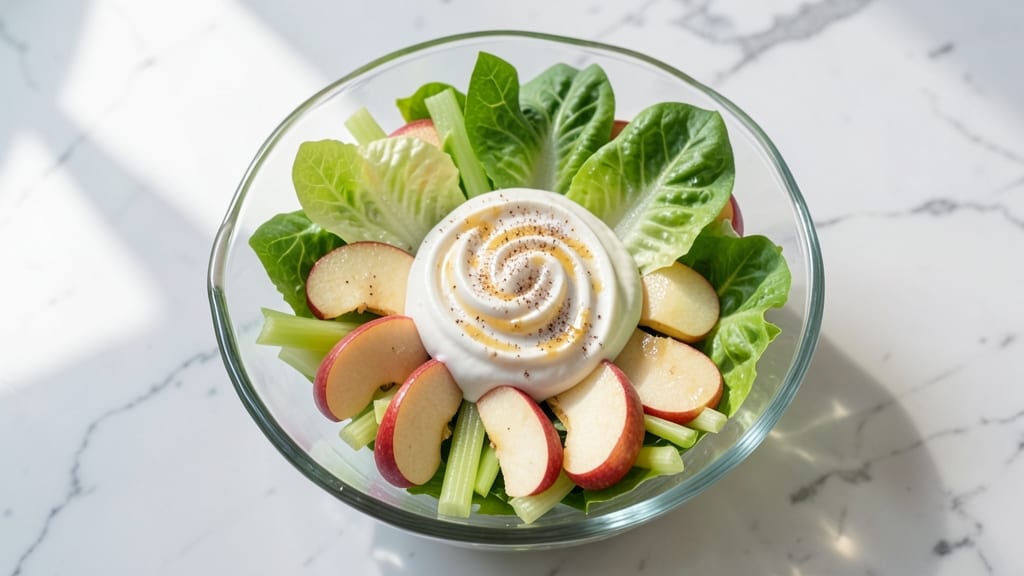 Apple Pie Salad Recipe: Crunchy Celery and Sweet Apple Layers Without Mayo