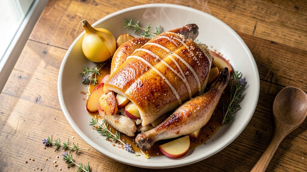 Apple Stuffed Chicken Recipe: Juicy Meat Cradled in Spiced Apple-Filled Cavity