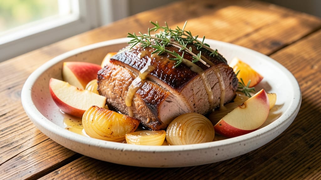 Pork Apple And Onion Recipe: Slow-Braised Crispy Edges and Caramelized Sweetness