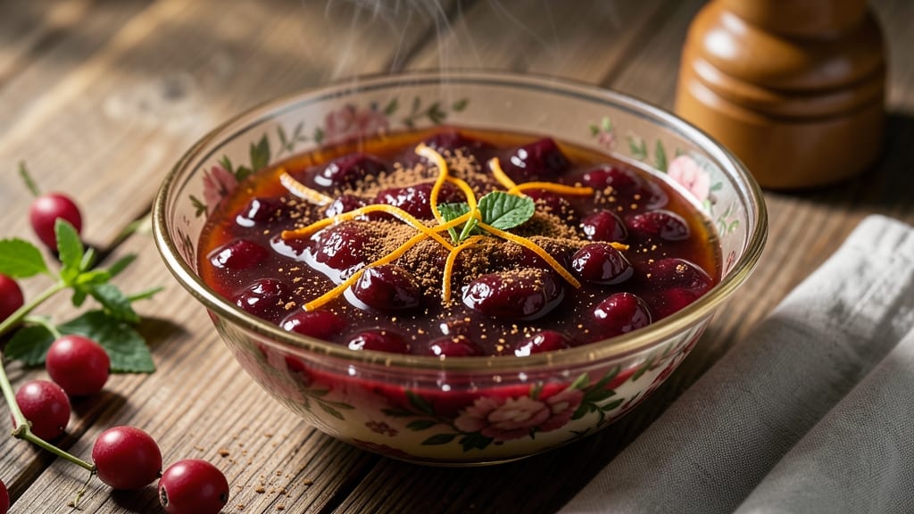 Old Fashioned Cranberry Sauce Recipe With Apple Juice: Tart-Sweet Balance in One Simmer