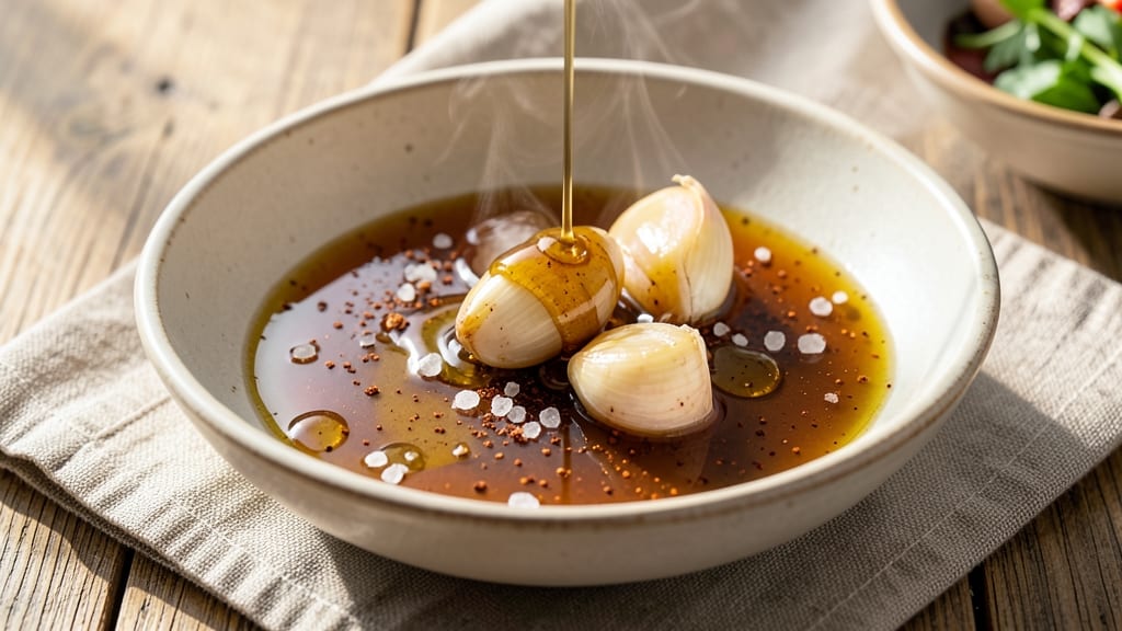 Apple Cider Vinegar, Garlic, and Honey Recipe: Zesty Glaze for Roasted Meats and Salads