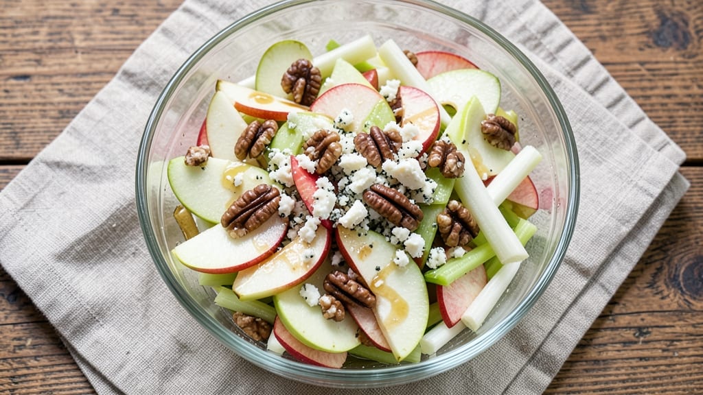 Washington Apple Salad Recipe: Crisp Celery and Spiced Cider Freshness