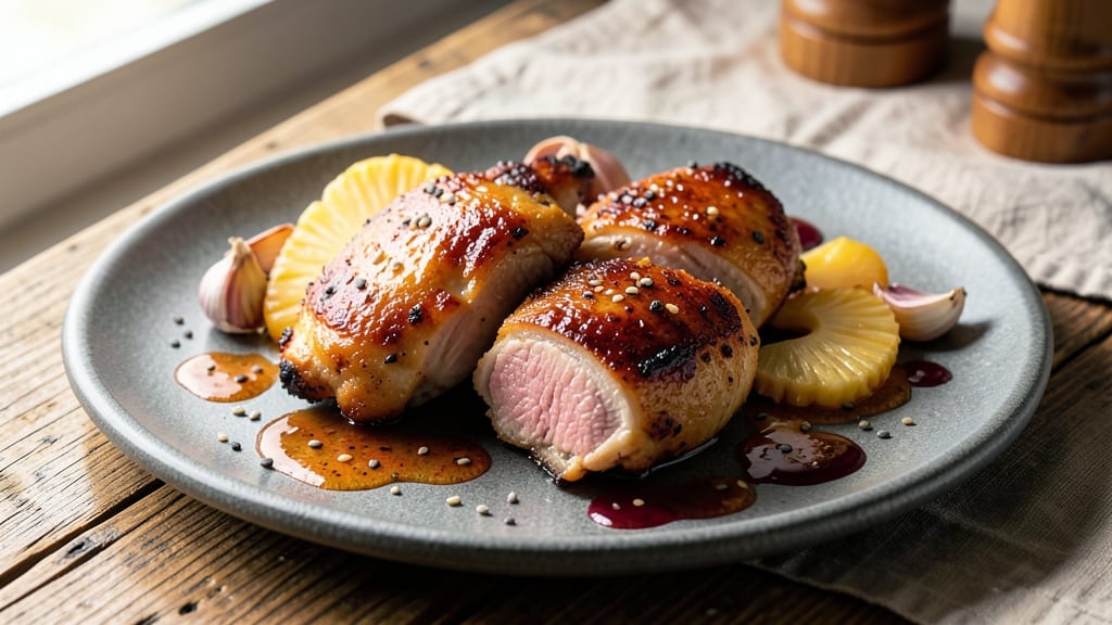 Cooking Chicken in Pineapple Juice Recipe: Tropical Glaze That Caramelizes Skin